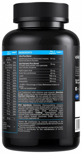 VP Laboratory Ultra Men&rsquo;s Sport Multivitamin Formula, Ультра Менс Спорт Мультивитамин Формула, 180 капсул