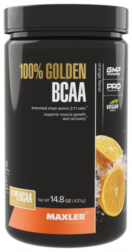 Maxler 100% Golden BCAA, 420 грамм