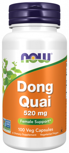 NOW Dong Quai 520 mg, 100 капсул