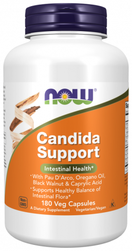 NOW Candida Support, 180 капсул