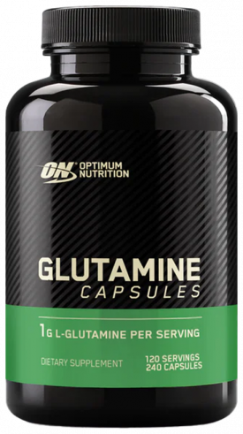 Optimum Nutrition ON - Glutamine 1000 Caps, ОН - Глутамин 1000 Капс, 240 капсул