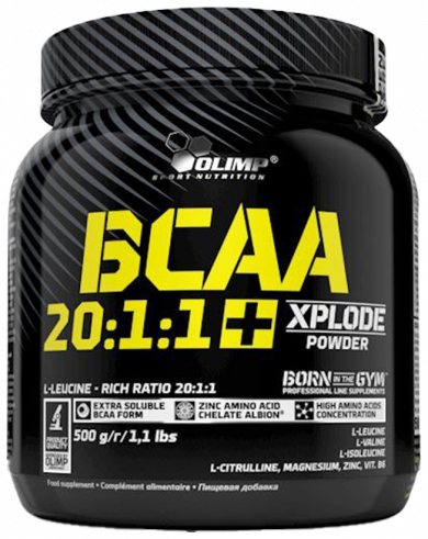 Olimp Sport Nutrition BCAA 20:1:1 Xplode Powder, 500 грамм