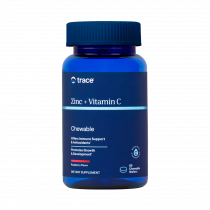 Trace Minerals Zinc + Vitamin C Chewable, 60 таблеток
